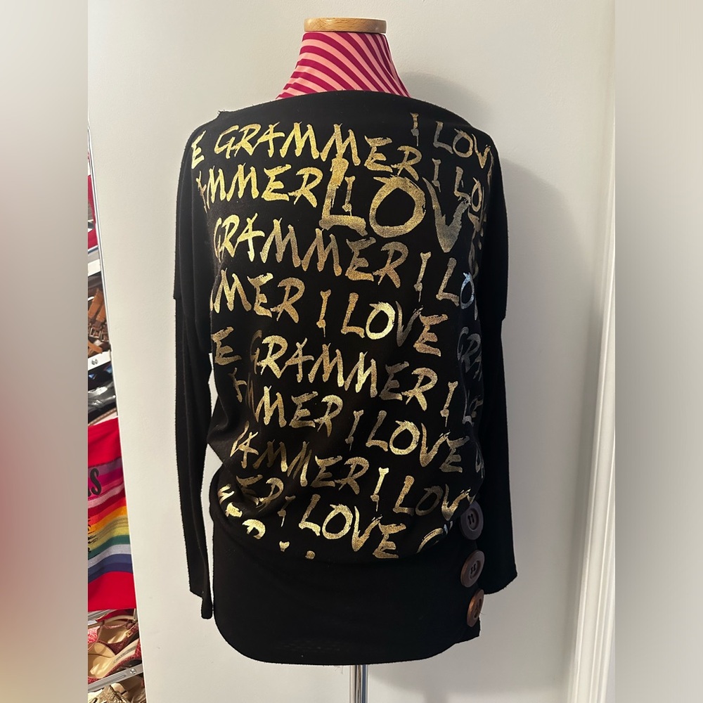 Graffiti Long Sleeve Top